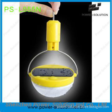 solar LED bulb with rechargeable lithium battery